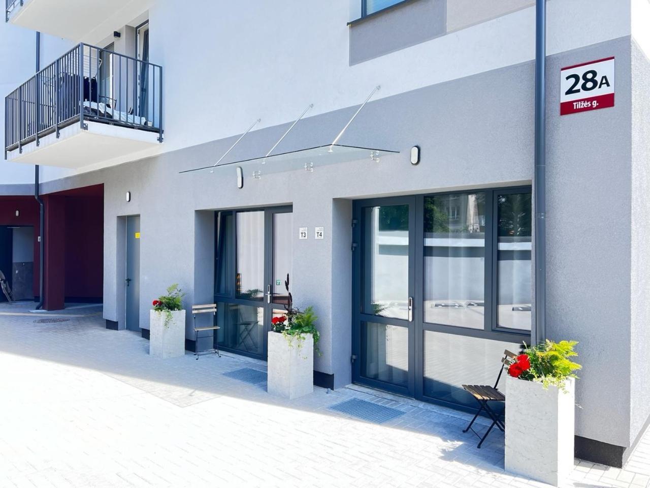 Tilzes Studio Apartaments, Self Check-In, Free Parking, Comfort Клайпеда Экстерьер фото